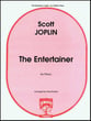 Entertainer piano sheet music cover